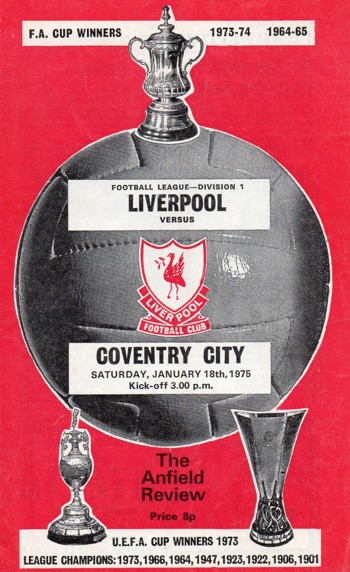 Match programme